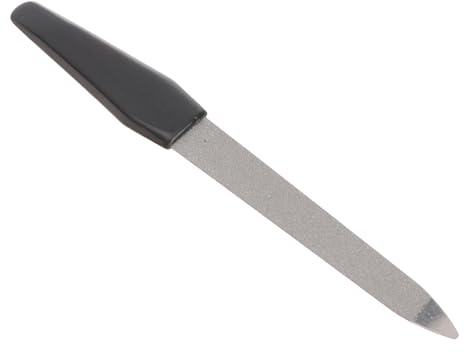 Lima per Unghie a Doppia Faccia 11, 8cm, Acciaio Inox