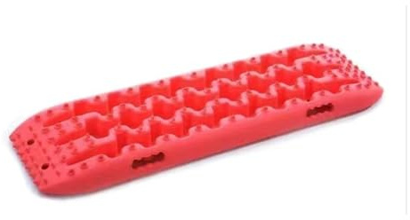 Bergungsbretter für Geländefahrzeuge Offroad-Schlamm-Sand-Schnee-Bergeschiene Traktionsbretter Reifenleiter-Set Autozubehör Tragbare Bergungsschiene for Fahrzeuge(Red 1pc)