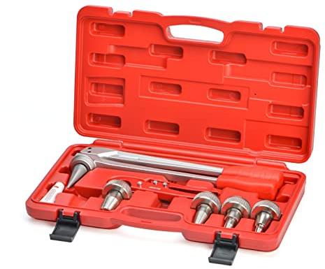 iCrimp F1960 PEX-a Expansion Tool with PEX Pipe Cutter & Expandder Heads(3/8'', 1/2'', 3/4'', 1'') for Expanding Uponor ProPex Type Expansion Rings