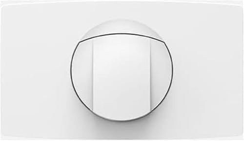 SANIT Betätigungsplatte (Start/Stopp Spülung oder 4,5 L Einmengenspülung, aus Kunststoff, für UP-Spülkästen CC-120-L-FO-2V-L) 16.021.01..0000