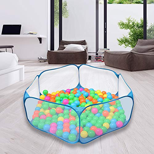 Faltbares Baby-Spielzelt, Kinder Spielzelt Pool, Ball Pool Portable Baby Ball Zelt Kleinkind, tragbare und Faltbare Ozean-Ball-Grube für Kleinkinder Innen- und im Freienspielen