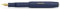 Kaweco CLASSIC SPORT Füllhalter Navy mit vergoldeter Edelstahlfeder und Iridiumspitze für Tintenpatronen I Füllfederhalter 13 cm I Füller in Blau I Federbreite: BB (Extra Breit)