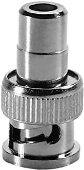 Othmro 1 adaptateur BNC mâle vers RCA femelle pour appareil photo AV