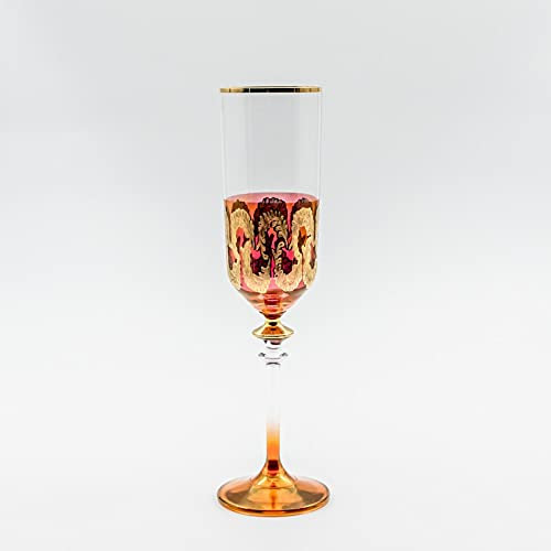 Shainez - Set di 6 flute da champagne da 18 cl