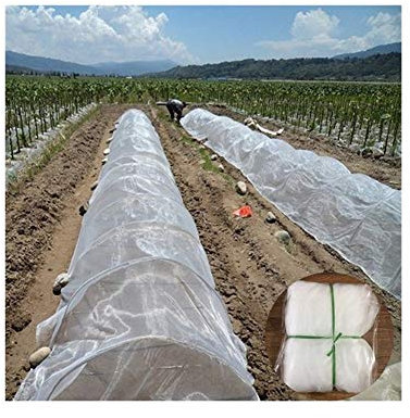 Homeilteds 20 Maschenweite 1m 2m 3m Garten Schädlingsbekämpfung Netting Pflanzen, Gemüse, Obst Schutzhülle Anti-Vogel Insekt Nylon Net Woven (Color : Width 3m, Size : 20 Mesh)