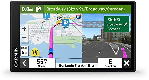 Garmin DriveSmart 66, 6-inch Car GPS Navigator with Bright, Crisp High-Resolution Maps and Garmin Voice Assist