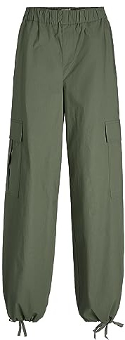 JACK & JONES Dam Jjxx Jxyoko Cosy Cargo Hw Pant Noos chinobyxor, Fyrklöver, L
