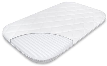 Manufaktura Materacy Matelas pour lit d'enfant 89x52 | Matelas pour lit d'enfant | Matelas pour lit de bébé 89x52 | Matelas pour Parc d'enfant | Kinderkraft Neste | Lionelo Vera - Oeko-Tex Certified