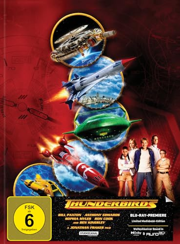 Thunderbirds | Mediabook (2x Blu-ray) mit Dolby Atmos + Auro-3D | Cover C - 333 Stück