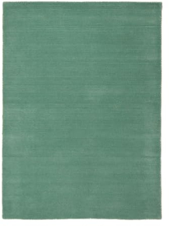 carpetfine handgefertigter Wollteppich Gabbeh Lola Türkis 60x90 cm Weich, Hochwertig, Zeitlos | Reine Schurwolle für Gemütlichkeit & Eleganz im Wohn- und Schlafzimmer