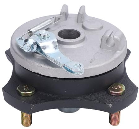 Cheotime Frontbremsbrems -Drum Hub -Baugruppe, 17mm M10 Vordere linke rechts 4 Bolzenbremsrad -Hub für 110 mm 125 mm 150 mm ATV Quad Bike Go Kart Utv