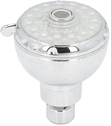 LED Shower Heads, High Pressure Rain Shower Easy Installation 7 Color Light Change Automatically Showerheads for Bathroom