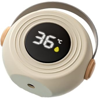 CoudarTitie Baby Bath Thermometer, Kids Bath Toy, Bathtub Temperature Measure, for Tub, Khaki