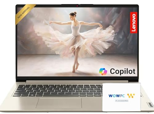 Lenovo IdeaPad - Ordenador portátil de 15.6 pulgadas con Microsoft 365 Home and Business, 12 GB de RAM, SSD PCIe de 512 GB, Intel Core, Wi-Fi 6, batería de 11 horas, almacenamiento en la nube de 1 TB