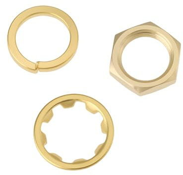 SG Store Juego de 10 Tuercas para Conectores Hembra SMA Incluye Arandela de Resorte Arandela Dentada Y Kit de Montaje para Conector Coaxial RF.