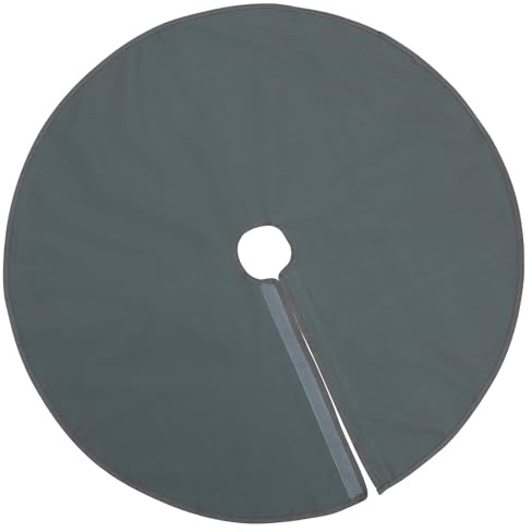 NUOBESTY Waterproof Outdoor Umbrella Base Cover Grey 90Cm Diameter Dustproof Protector for Garden Patio Parasol