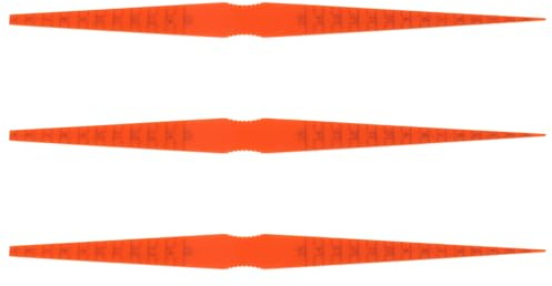 STAHAD Set 3 Pezzi Spessimetri Conici per Misurazione Crepe e Fessure, Calibro Composito Resistente per Carrozzeria Auto, Cofano e Portiere, Strumento di Misurazione Precisione