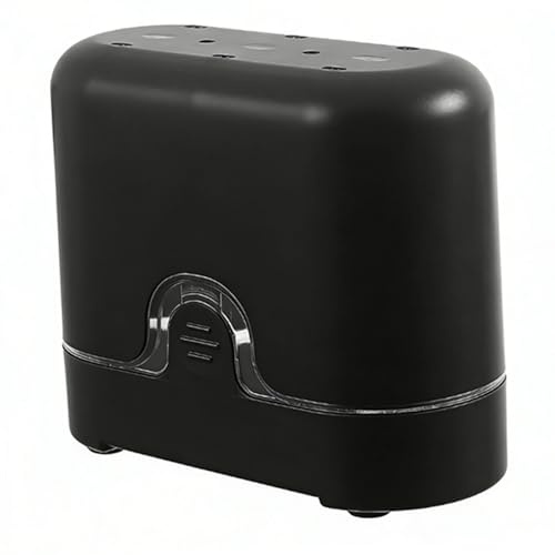 Hamwesh Snocciolatrici per Ciliegie, 2 in 1 in Acciaio Inossidabile a Prova di Schizzi, Strumento per Rimuovere il Nocciolo con Design a Tre Fori per Preparare Marmellate e Dessert (BLACK)