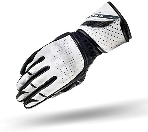 Shima Guantes para moto Monde para mujer, de piel, estilo urbano, LadyFit