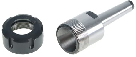 findmall MT2 ER32UM M10 Morse Cone Collet Chuck Tooling Holder Fit for CNC Engraving Machine and Milling Lathe Tool