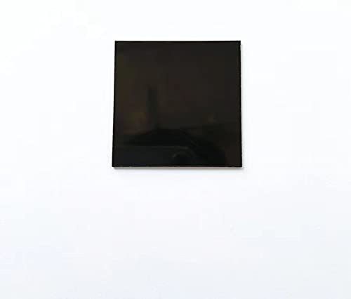 jsygorge Multiple Size 780-1600nm IR Infrared Black Filter IR780 PMMA Acrylic Resin(100x100x1.0mm)