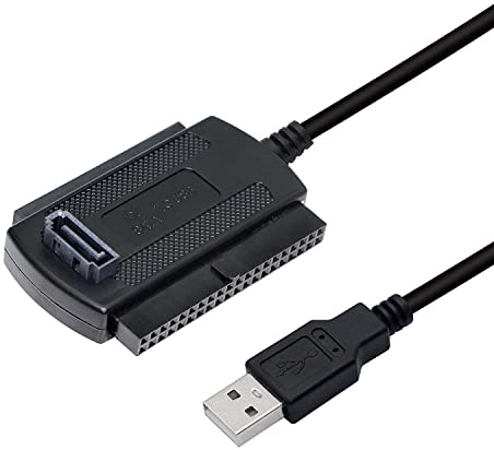 SGElectronix New IDE SATA to USB 2.0 Adapter Converter Cable for 2.5 3.5 Inch Hard Drive HD
