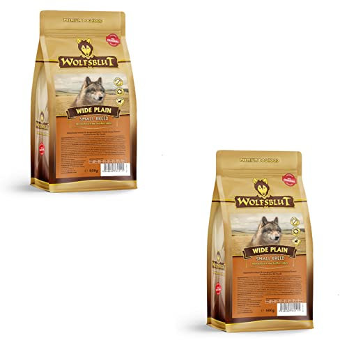 Wolfsblut Small Breed - Trockenfutter für Hunde mit Pferdefleisch - Doppelpack - 2 x 500 g