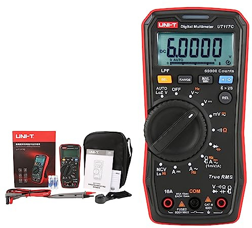 UNI-T UT117C 60000 Counts Professional High-precision True RMS Bluetooth Digital Multimeter Smart Electrician Meter