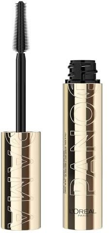 L'Oreal Paris Voluminous Panorama Mascara, Volumizing and Lengthening Mascara, Washable Longwear and Smudge Resistant Make Up, Black, 0.33 Fl Oz
