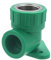 Codo mural PPR rosca hembra 3/4 x Ø25 mm | Ideal para fijación a pared en instalaciones de agua | Robusto, estanco y fácil de soldar por termofusión | QUICK PLOMBERIE
