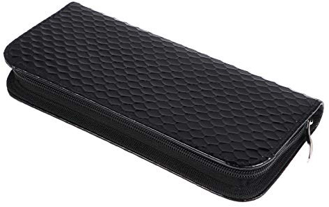 FRCOLOR Haarscheren Etui aus Leder Kompakte Scherenaufbewahrungstasche Robust und Leicht für Friseure Schutz vor Kratzern Praktisches Haarstyling Zubehör
