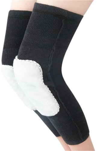 RUVOO Rodilleras Voleibol Rodilleras Gym Rodilleras Unisex Cálidas Y Gruesas, Transpirables Y Elásticas, Adecuadas For Deportes Al Aire Libre Rodilleras Balonmano(White)