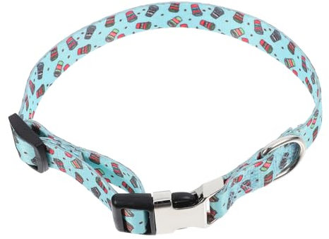 ERINGOGO Haustierhalsband Haustiere Leine Buster Glocke Pfote Kette Puffer XXX Kabel Wurf Einstellbar Schnalle Rassen Kuh Welpe Gepolsterter Hund Ziege Wurmkur Zinklegierung Light Green