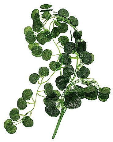 KAILIKETIY Simulated Plant Hanging Basket Faux Plant Pendants Rattan Decor for Wall Hanging in Living