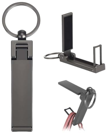 LACHT Porte Sac À Main Table Multifonctionnel, Nouveau, Porte-Clés 3 En 1Accroche Sac A Main Pour Table, Porte Sac Portable, Accroche-Sacs En Métal Pour Restaurants, Cafés, Écoles