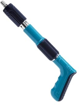 Potente pistola de clavos hormigón mano, minipistola especial, for pared, decoración, clavadora fija con ranura alambre(Blue)