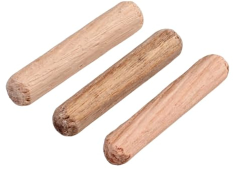 200 Stück Holzdübel,Möbelverbinder,Holzdübel 6*30mm, Holzmöbelverbinder,Köperdübel, Rillendübel,Lochstopfen Für Schrankholzspitzen
