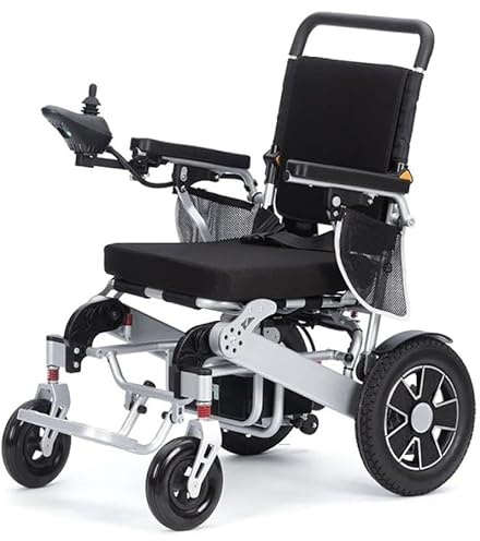 Leichter Faltbarer Elektrischer Rollstuhl 12Ah Batt Bis 150 kg Sitzbreite 47cm Elektrorollstuhl