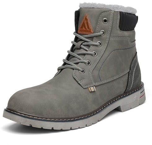 Mishansha Scarpe Uomo Stivaletti da Trekking Eleganti Scarpe da Ginnastica Stivali da Escursionismo Invernali Impermeabile Outdoor