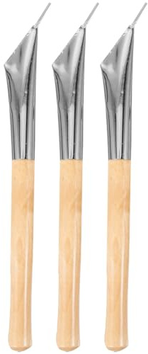 EXCEART Batikwerkzeug Set 3 StüCk Wachsdruck Stifte 6.89 Zoll LäNge FüR Kreative Wachsmalerei Stoffmalerei Und TöPferarbeiten Multifunktionale Tonwerkzeuge