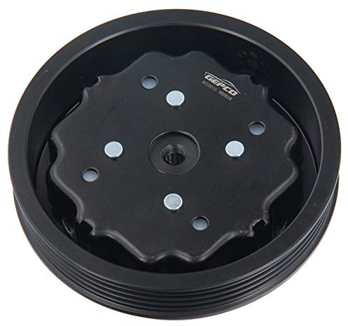 GEPCO Klimakompressor & Magnetkupplung Riemenscheibe | Kompatibel mit Audi A4 8E2/8E5 B6 & A6 4B C5 Avant Stufenheck 1.9 TDI | Denso 12V 4-Rippen 110/114 mm