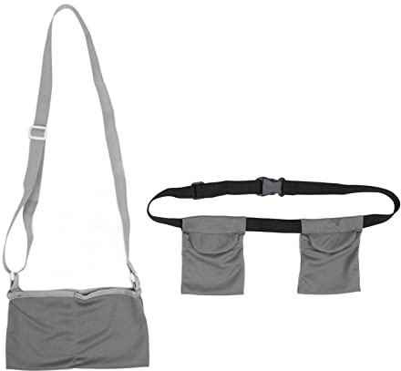 Mastektomie Drainagebeutel Tasche, Verstellbarer Drainage Gürtel mit Duschbeutel, Weiche Baumwolle, Wiederverwendbar, für Drainagen nach OP & Brustrekonstruktion