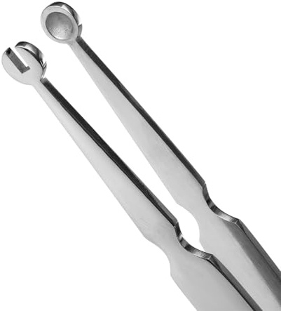Piercing Zange, Piercing Werkzeug, Piercing Nadeln, Labret Haltepinzette, Piercing Kugelhalter Zange, Schmuckwechsel Werkzeug, Piercing Barbell für Knorpel Nasen Labret und Helix Piercings