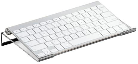 Tastaturständer für Computer - Transparente Acryl-Schreibtischablage | Ergonomisches Tastaturzubehör für komfortables Tippen, Schreibtischständer für Büros, Zuhause, Schulen