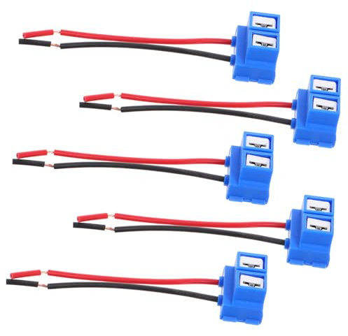 SOLUSTRE 5pcs Auto Scheinwerfer Buchse Adapter H7 Keramik Buchse Für Scheinwerfer Buchse