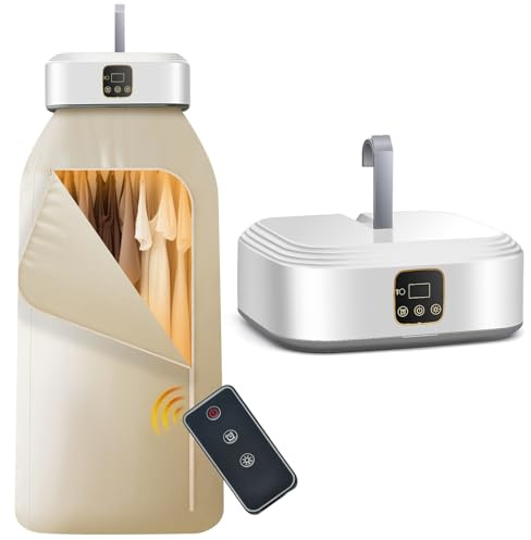 Havrixor Mini asciugatrice portatile da appendere, per appartamenti e viaggi, camper, camera d'albergo