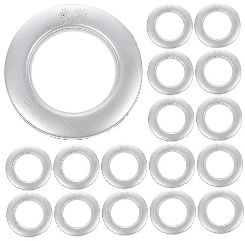 IMIKEYA 75stücke Gardinenringe Mit Leisen Grommets Fensterdeko Zubehör Für Vorhänge Und Einfache Installation Für Kreative Und Verstärkte