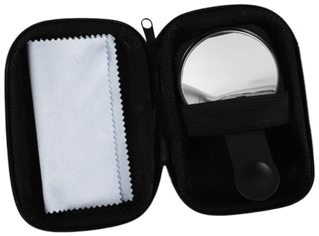 Gadpiparty Rear Selfie Mirror for Phone round Mirror Clip Phone Camera Selfie Reflector for Mobile Camera Reflection Clip