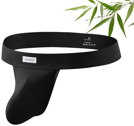 Casey Kevin String de Bambou pour Homme | Jockstrap Homme | Respirant Athlétique sous-vêtements
