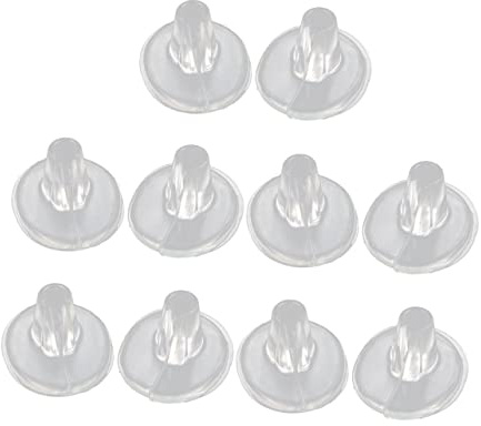 PACKOVE 5 Paar Transparenter Gel Zehenschutz Für Sandalen Stoßdämpfende Gel Zehenschoner Unsichtbare Zehenschutzpolster Für Schmerzfreie Zehen Rutschfeste Fußschutz Einlagen Für Damen